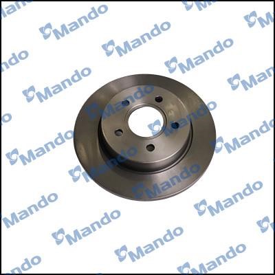 Mando MBC035021 Rear brake disc, non-ventilated MBC035021