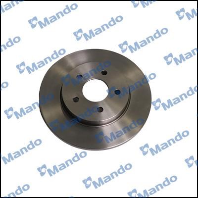 Mando MBC035022 Rear brake disc, non-ventilated MBC035022