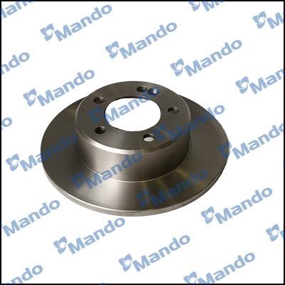 Mando MBC035235 Rear brake disc, non-ventilated MBC035235