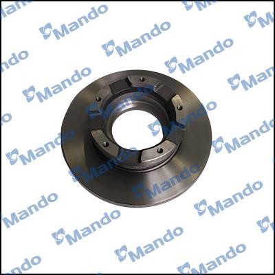 Mando MBC035030 Rear brake disc, non-ventilated MBC035030