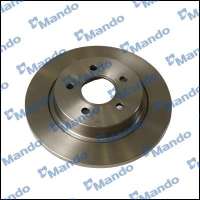 Mando MBC035043 Rear brake disc, non-ventilated MBC035043