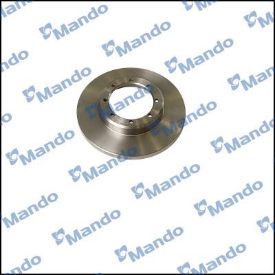 Mando MBC035245 Rear brake disc, non-ventilated MBC035245