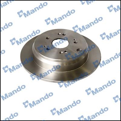 Mando MBC035057 Rear brake disc, non-ventilated MBC035057