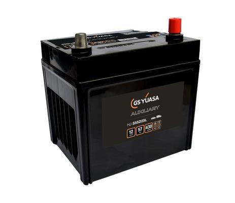 HJS55D23L Yuasa Battery Yuasa 12B 57Ач 430A(EN) R+