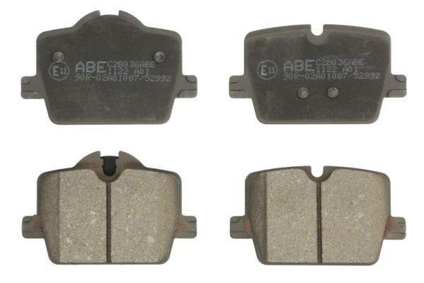 ABE C2B036ABE Brake Pad Set, disc brake C2B036ABE