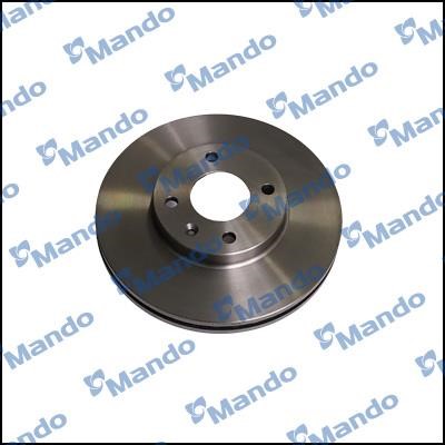 Mando MBC035381 Front brake disc ventilated MBC035381