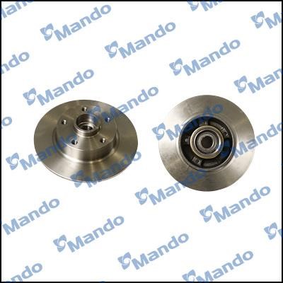 Mando MBC035402 Unventilated front brake disc MBC035402