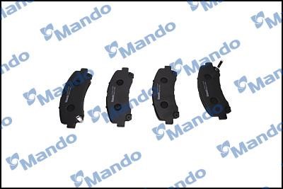 Mando MPI04 Brake Pad Set, disc brake MPI04