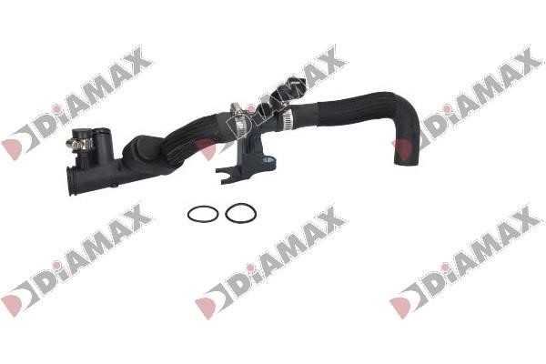 Diamax AD08009 Radiator hose AD08009