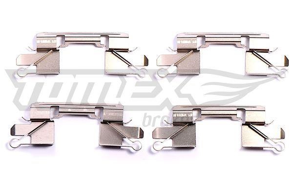 Tomex TX 43-91 Mounting kit brake pads TX4391