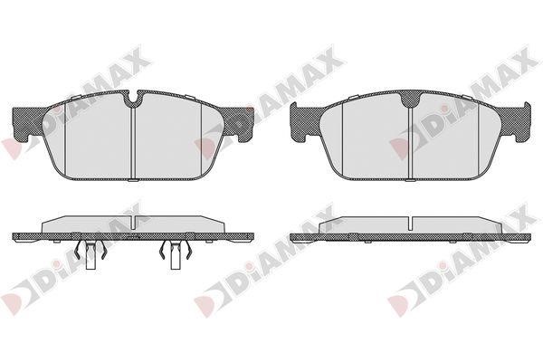Diamax N09856 Brake Pad Set, disc brake N09856
