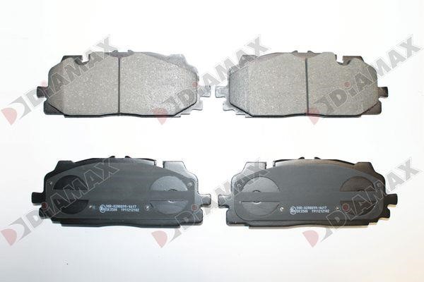 Diamax N09906 Brake Pad Set, disc brake N09906