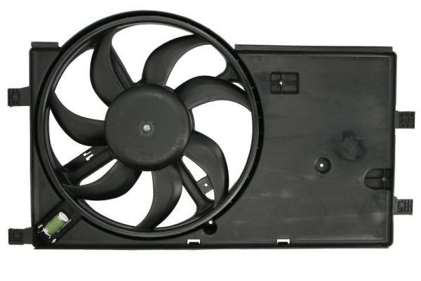 Car radiator fan Citroen Nemo: D8F038TT Thermotec Hub, engine cooling fan wheel