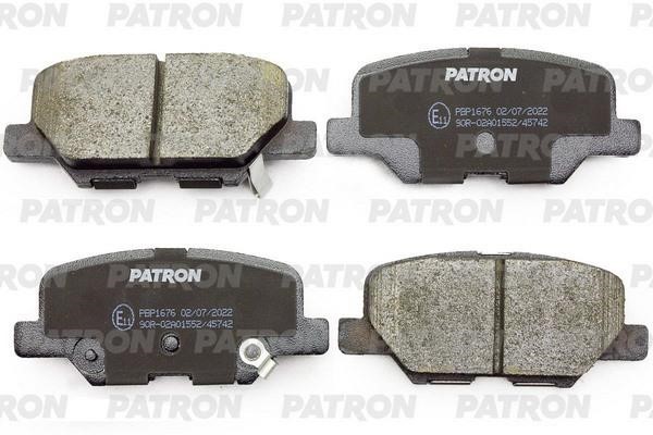 Patron PBP1676 Brake Pad Set, disc brake PBP1676