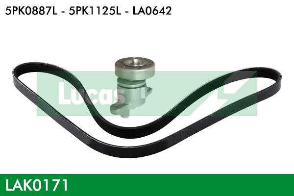 Lucas diesel LAK0171 Drive belt kit LAK0171