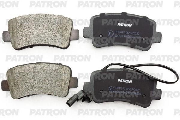 Patron PBP077 Brake Pad Set, disc brake PBP077