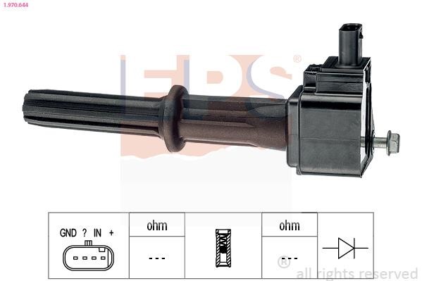 Eps 1.970.644 Ignition coil 1970644