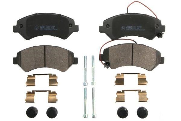 Brake pad kit Citroen Jumper: C1F075ABE ABE Brake pad set