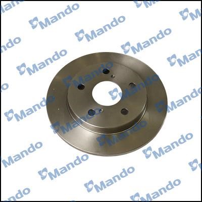 Mando MBC035305 Rear brake disc, non-ventilated MBC035305