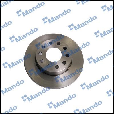 Mando MBC035337 Rear brake disc, non-ventilated MBC035337