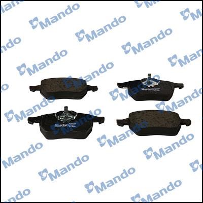 Mando MBF015117 Front disc brake pads, set MBF015117