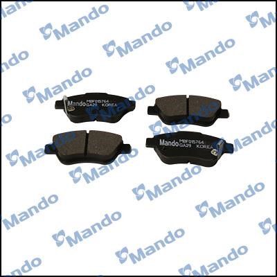 Mando MBF015764 Front disc brake pads, set MBF015764