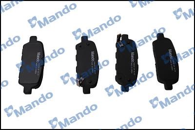 Mando MPS07NS Brake Pad Set, disc brake MPS07NS