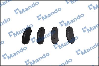 Mando MPZ06NS Brake Pad Set, disc brake MPZ06NS