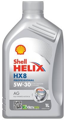 Shell 550054287 Engine oil Shell Helix HX8 Professional AG 5W-30, 1L 550054287