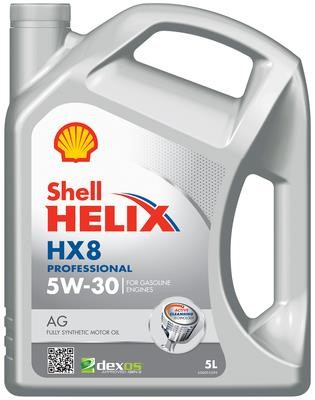 Shell 550054289 Engine oil Shell Helix HX8 Professional AG 5W-30, 5L 550054289
