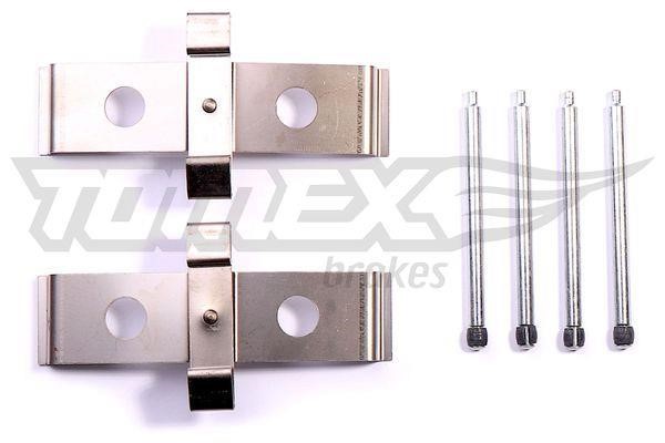 Tomex TX 43-77 Mounting kit brake pads TX4377