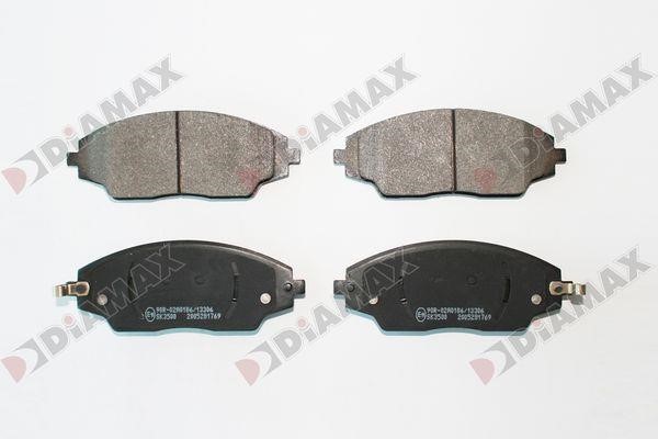 Diamax N09784 Brake Pad Set, disc brake N09784