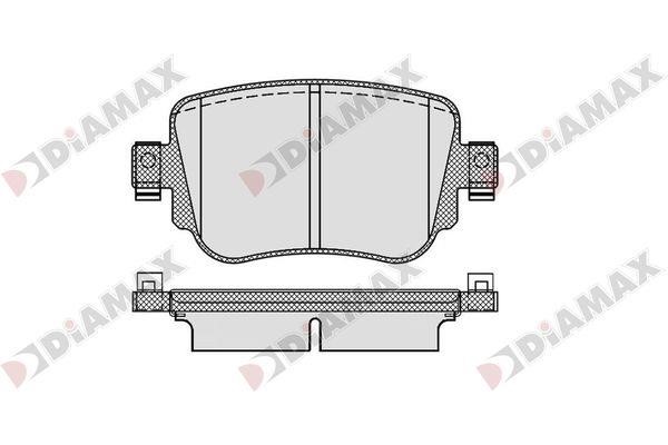 Diamax N09857 Brake Pad Set, disc brake N09857