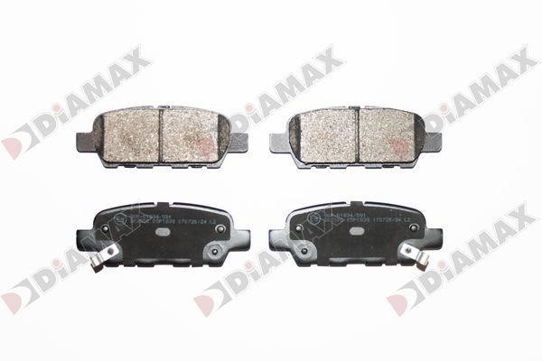 Diamax N09870 Brake Pad Set, disc brake N09870