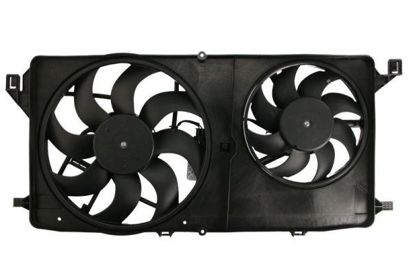 Car radiator fan Ford Transit: D8G016TT Thermotec Hub, engine cooling fan wheel