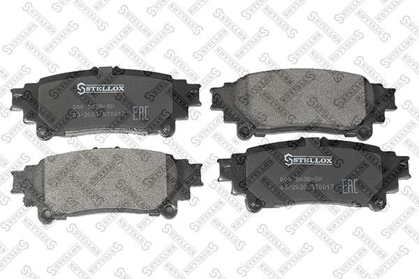 Stellox 000 563B-SX Brake Pad Set, disc brake 000563BSX