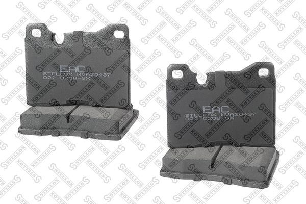 Stellox 022 020B-SX Brake Pad Set, disc brake 022020BSX