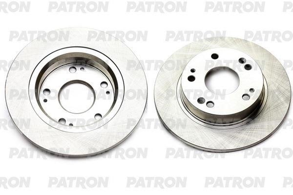 Patron PBD4837 Rear brake disc, non-ventilated PBD4837