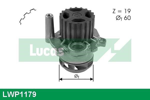 Lucas Electrical LWP1179 Water pump LWP1179