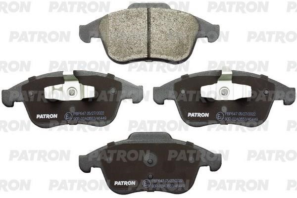 Patron PBP647 Brake Pad Set, disc brake PBP647