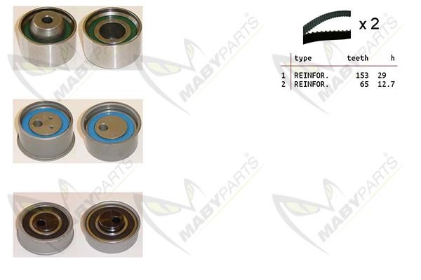 Maby Parts OBK010476 Timing Belt Kit OBK010476