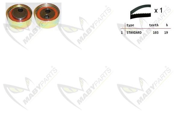 Maby Parts OBK010480 Timing Belt Kit OBK010480