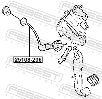Buy Febest 25108-206 at a low price in United Arab Emirates!