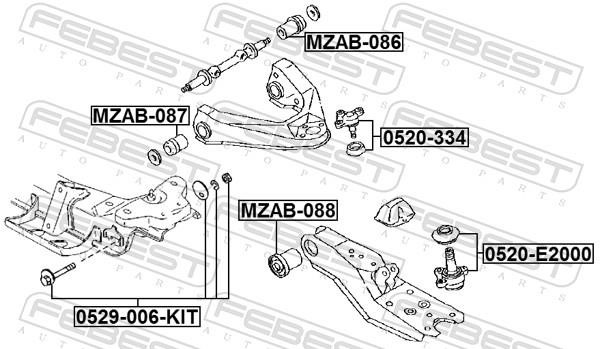 Buy Febest 0529-006-KIT at a low price in United Arab Emirates!