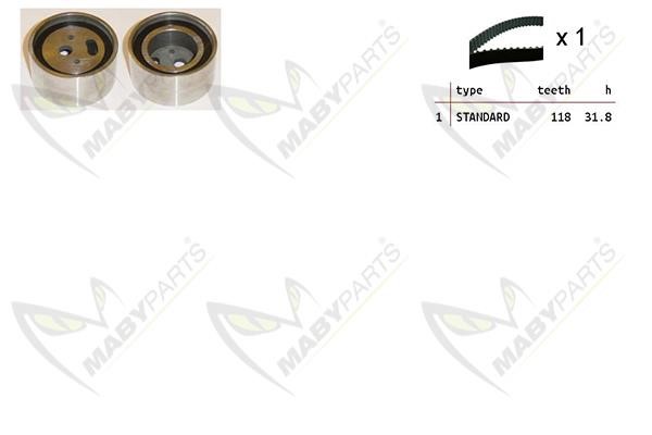 Maby Parts OBK010444 Timing Belt Kit OBK010444
