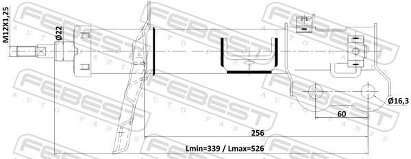 Buy Febest 22110-002FR at a low price in United Arab Emirates!