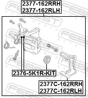 Buy Febest 2377-162RLH at a low price in United Arab Emirates!