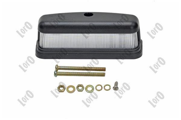 L272100002LED Abakus Licence Plate Lamp, towbar