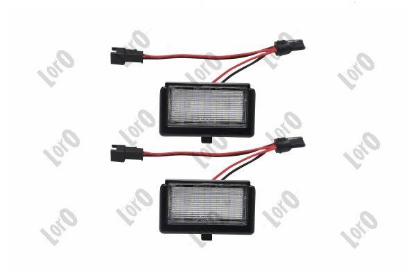 L542100013LED Abakus Licence Plate Lamp, towbar