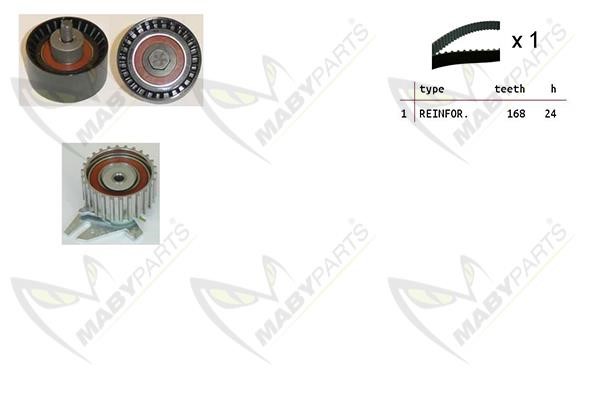 Maby Parts OBK010174 Timing Belt Kit OBK010174
